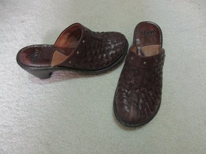 born woven mules
