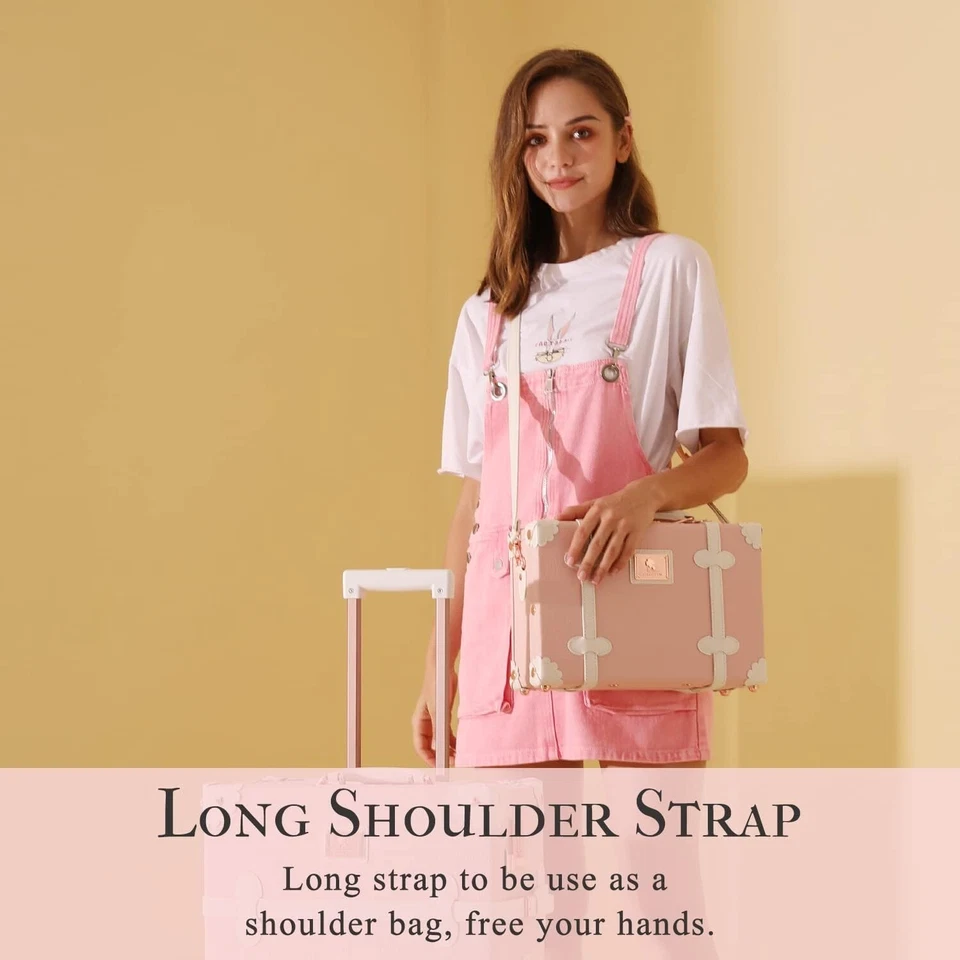 Caja de recuerdo natural de 12 pulgadas para bebé maleta de colección estuche de memoria nuevo regalo para bebé Foto 4 de 4