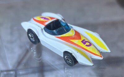 Vintage 1976 Hot Wheels Second Wind Speedracer Mach 5 Diecast Flying Colors