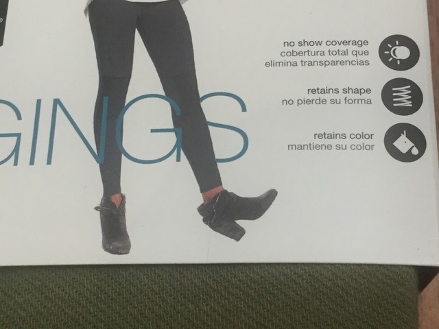 No Nonsense Womens Moto Leggings Size 