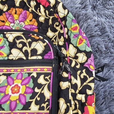 Vera Bradley Suzani Quilted Paisley Multicolor Backpack | eBay display picture 1