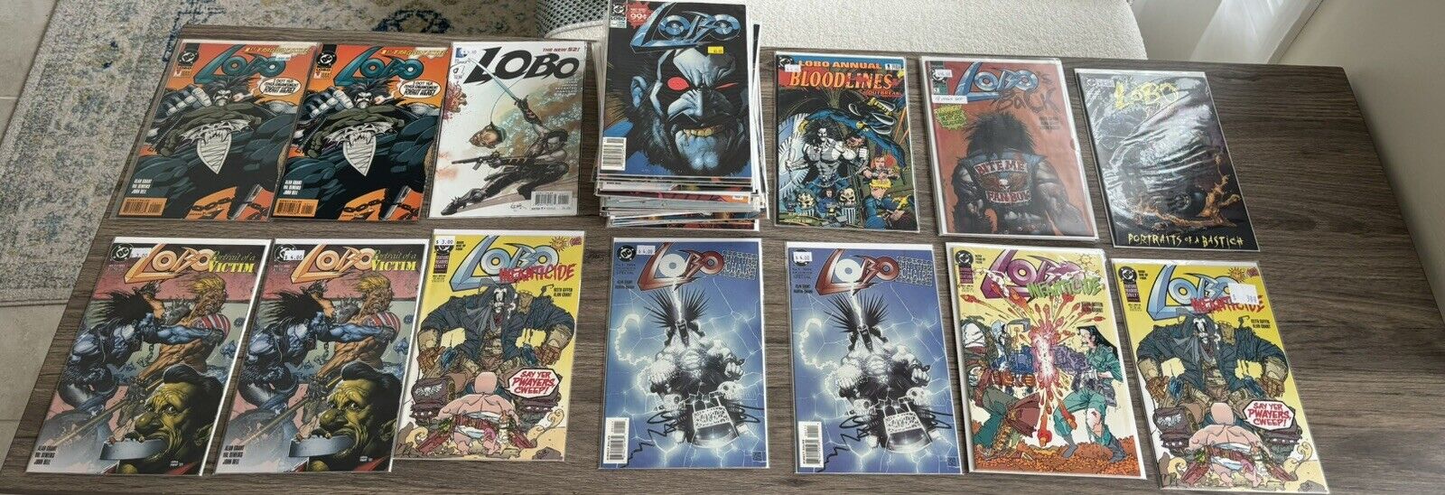 Huge DC Lobo Comic Lot of 54! Multiple Keys! 🔑 MAKE OFFER, MAKE DEAL!
