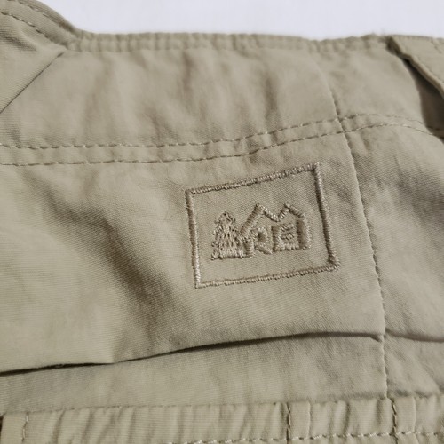 NWT REI Girls Youth Nylon Shorts Size XL (18) Khaki Bermuda Outdoor Hiking #C349 - Picture 4 of 10