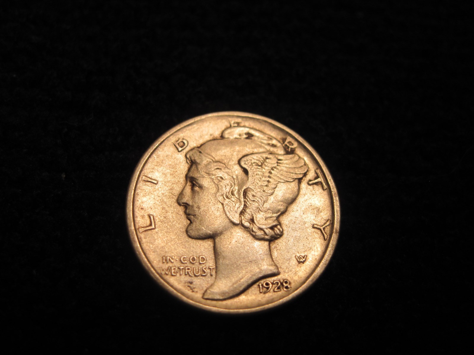 1928-D-Mercury-Dime-[two-Specimens]