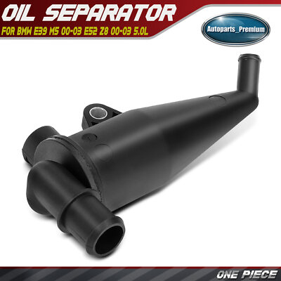 Engine Oil Separator Crankcase Vent Valve for BMW E39 M5 00-03 E52 Z8 00-03 5.0L