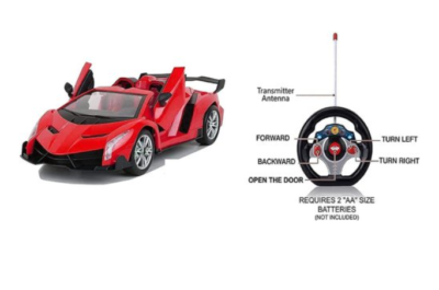 Racing Remote Control Red Winner Car Rechargeable Hobby Toy for
