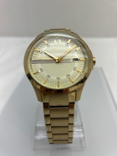Armani Exchange Smart Champagne Dial Gold-plated Mens Watch AX2131 (NJL024629) - Picture 2 of 8