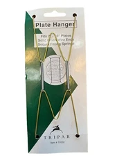 NEW TRIPAR 10202 SOLID BRASS PLATE HANGER