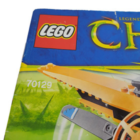 Lego 70129 CHIMA Lavertus Twin Blade INSTRUCTION MANUAL ONLY 2014 Retired 8+ Gd