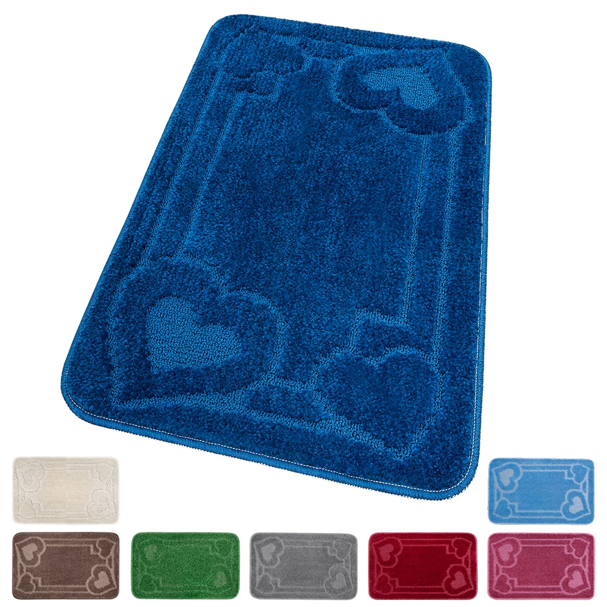 Acquista Tappetino da bagno Tappeto doccia antiscivolo con fori di drenaggio Tappetino da bagno design a ventose forti per la casa in Italia a partire da 15