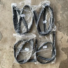 88-91 for Honda Civic EE ED EF Sedan 4D door glass run channel felt rubber seal