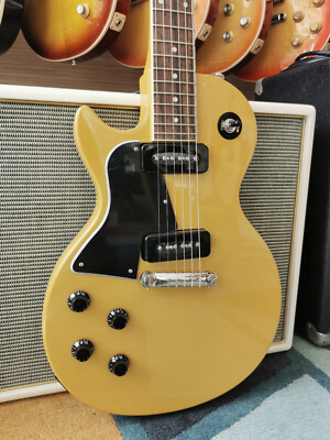 Epiphone Les Paul Special イエロー レフティ Epiphone Les Paul Special Left-handed Electric Guitar - TV Yellow