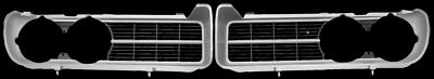 1967-67 FIREBIRD GRILLE 67 FIREBIRD STD   [PAIR]