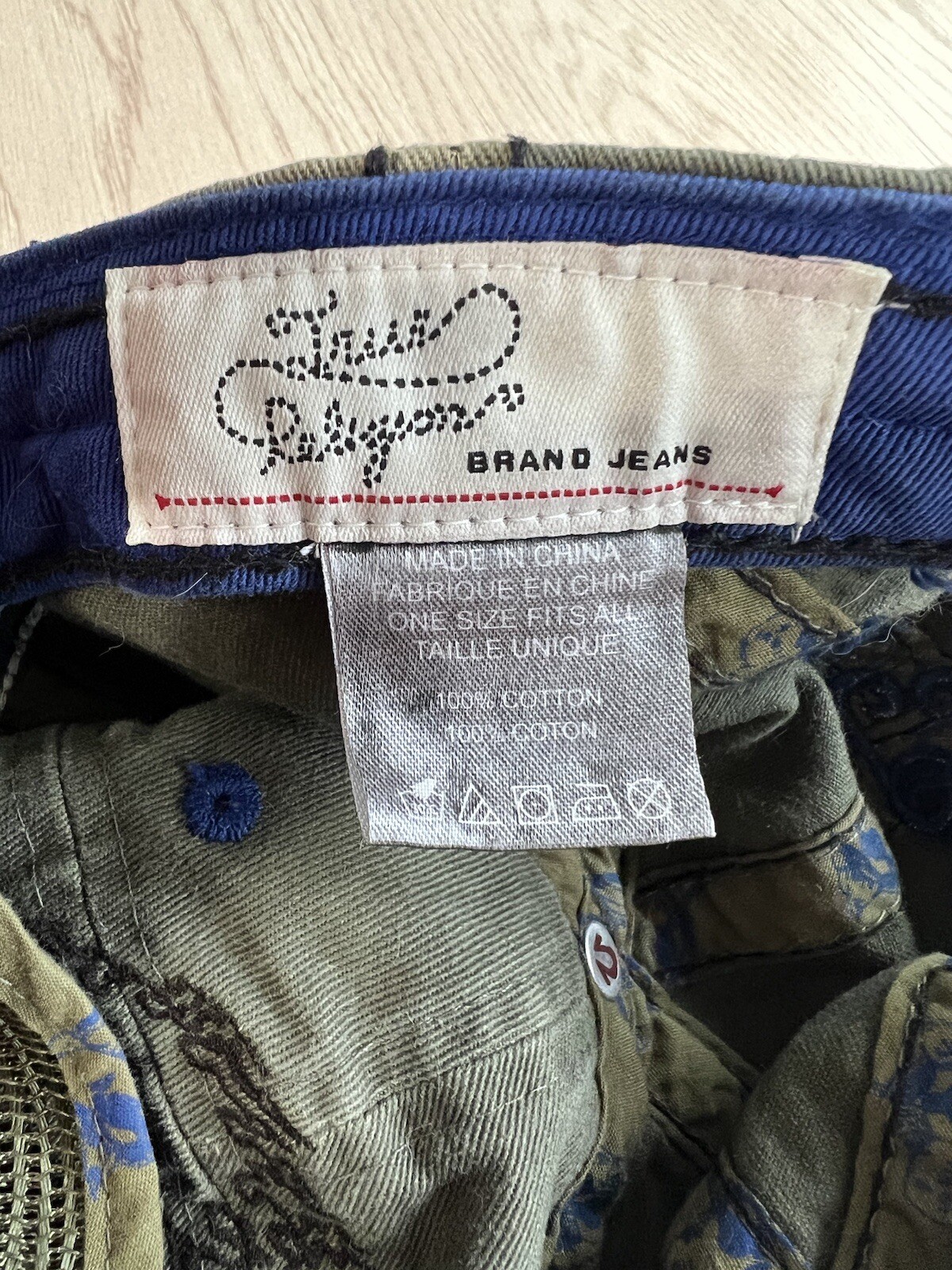Extremely Rare Vintage True Religion Buddha Cap Hat - Distressed image 10