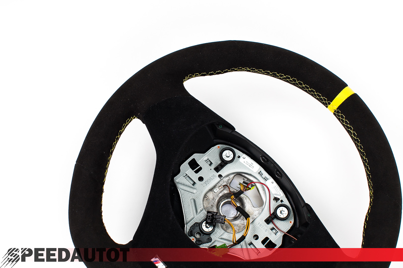 Flattened steering wheel ALCANTARA BMW MSteering wheel E92, E93 NEW