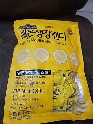 ILKWANG Korean Lemong& Ginger Candy 250g/8.81oz | eBay