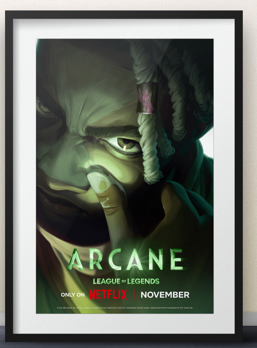 Arcane Jinx Eklo TimeBomb Bundle Poster 11x17 - League Of Legends
