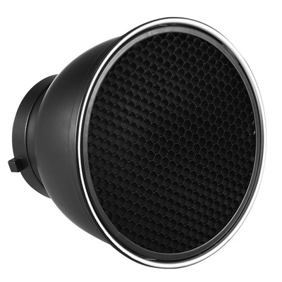 7'' Standard Reflektor Diffusor mit 60° Wabengitter für Bowens Mount Blitzli L7S6