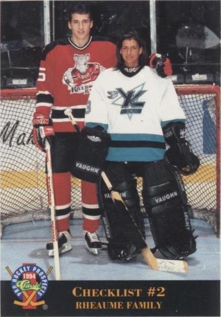 1994 Classic Pro Hockey Prospects - Manon Rheaume Pascal Rheaume #129 - 1 of 1
