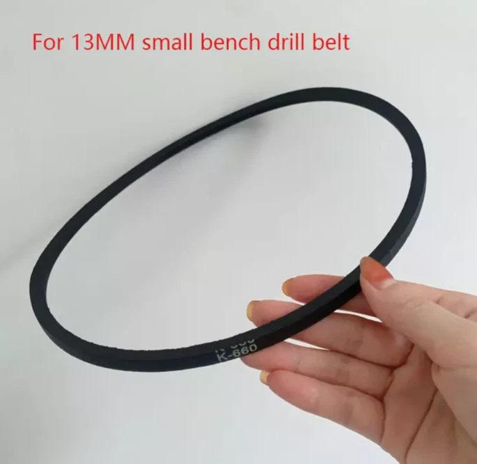 1 pieza K660 K26 Taladro Prensa Goma Vee-belt Drive Correa de transmisión para taladro de banco de 13 mm