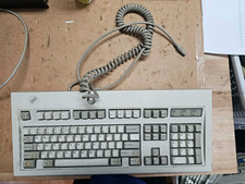 IBM Model M PS/2 1391401 F2 6383631 Keyboard Excellent Condition Aug 90 w/Cable