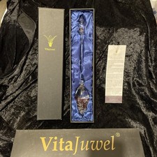 Vitajuwel Allure Vial - Original Garnet and Clear Quartz Wand. NEW, Unused