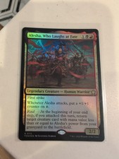 MTG Alesha, Who Laughs at Fate Foundations Foil A