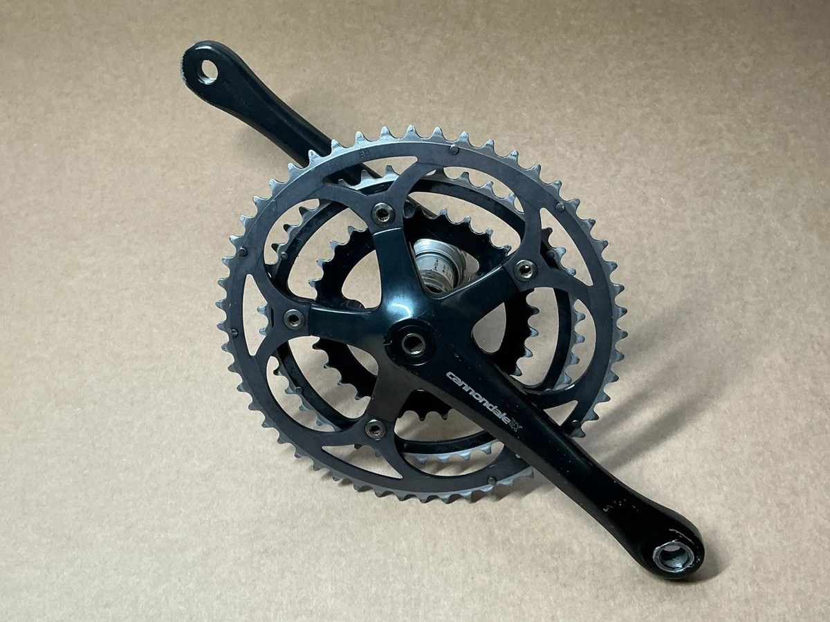 Triple Plateau Shimano SG 52-42-30T BCD 130/74mm – Pour Vélo Route, Aluminium, Vintage