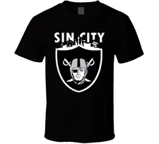 Sin City Las Vegas Raiders Football T Shirtokland Las Vegas Raiders Sin City  De