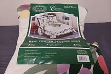 P.DK. King Size Hand Crafted Tulip Applique Quilt