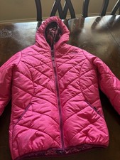 Girls The North Face Reversible Puffer Jacket Large 14/16