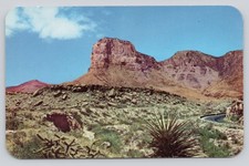 Postcard - El Capitan and Guadalupe Peaks, Texas