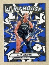 2025 Panini Donruss WNBA Basketball A’ja Wilson My House Press Proof Blue #5