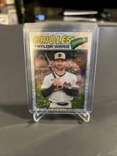 2026 Topps Heritage #258 Taylor Ward Chrome Sparkle Baltimore Orioles