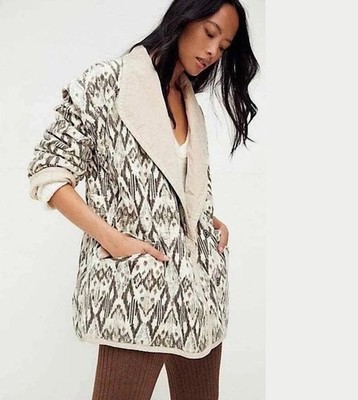 New Free People Ada Quilted Jacket Size Medium MSRP: $268