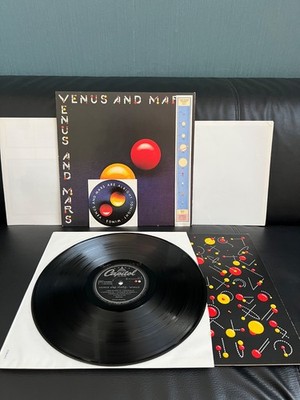 BEATLES-WINGS/Venus and Mars/ Vinyl: NM/Cover:EX / 1st.D.Press 1975-ALL INSERTS!