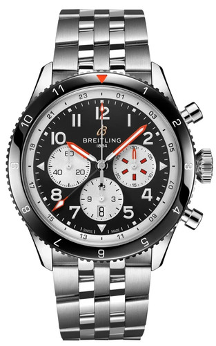 Breitling YB04451A1B1A1 Aviator Super AVI B04 Mosquito 46mm Black Dial Watch