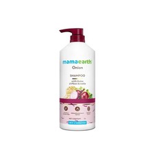 MAMAEARTH Onion Shampoo w/ Plant Keratin, Gently Cleanses, 33.81 fl oz 1L 