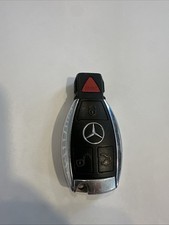 2015 Mercedes-benz Ml350 Oem Smart Key Fob 4 Button Chrome Genuine Used