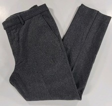 Todd Snyder New York Mens Wool Flannel Dress Pants Dark Gray Mens 35x32 Warm