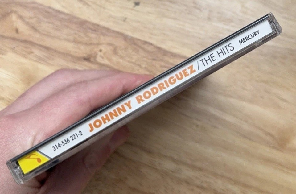 Rare JOHNNY RODRIGUEZ (RIP 2025) CD The Hits 1997 Mercury Records ...