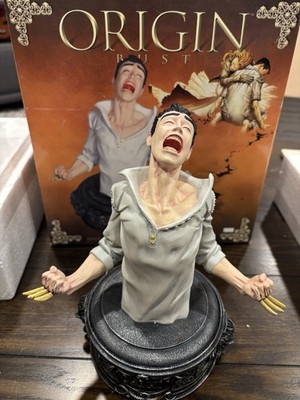 Wolverine Origin Bust Multicolor Resin Figurine Collectible Boxed  
