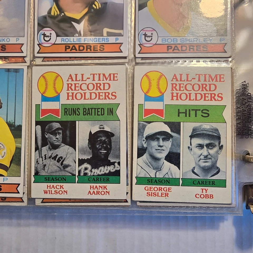 Juego completo de béisbol Topps 1979 1-726 tarjetas en muy buen estado-ex Ozzie Smith radiocontrol Foto 2 de 4