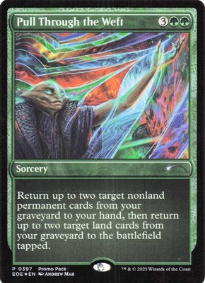 Pull Through the Weft 397 HOLO - MTG: EOE Edge of Eternities - NM