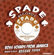 The Selectors - Tribute To Don D / King Of Bone, 7", (Vinyl)