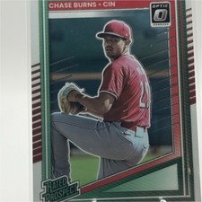 2025 Panini Donruss Optic Rated Prospects Rookie Chase Burns #146 Cincinnati Re…