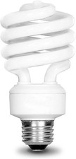 100W Equivalent Daylight 5000K Spiral CFL Light Bulb 4-Pack 