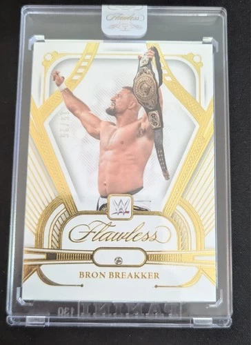 2024 Panini Flawless WWE Gem Bron Breakker Diamond 15/25 #23 Sealed