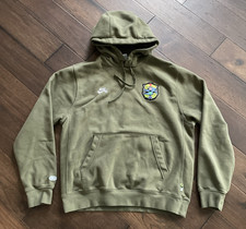 Nike SB 2024 Olympic Team USA Hoodie Green Iguana Size Medium FZ4098-222