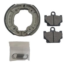 KIT FRENI ANTERIORI PASTIGLIE POSTERIORI GANASCE YAMAHA XV 250 VIRAGO 1988 1990